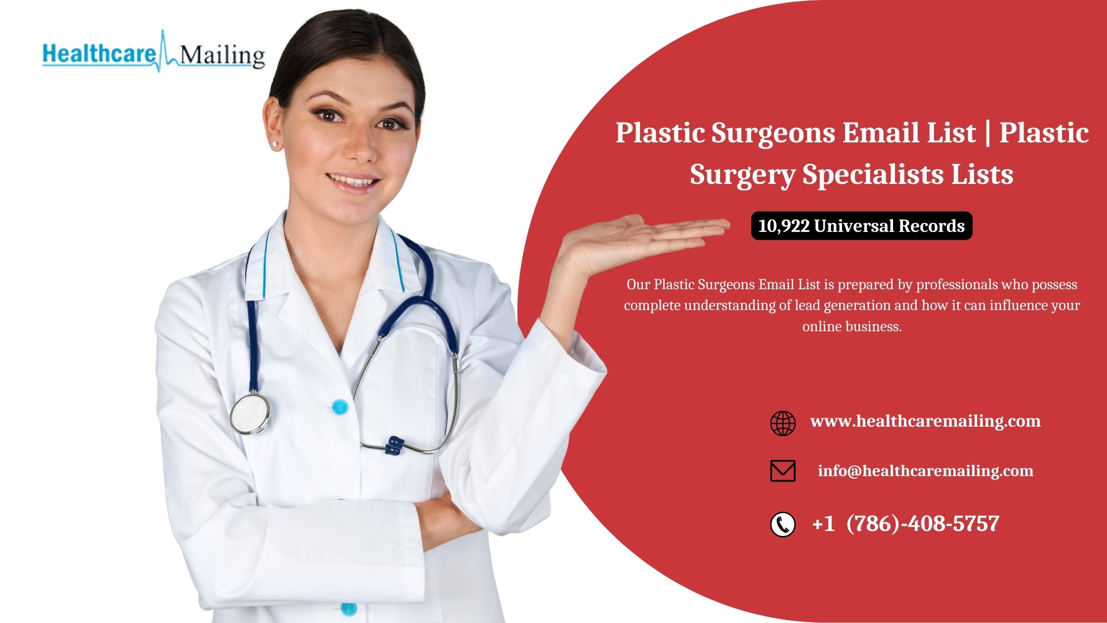 Plastic Surgeons Email List